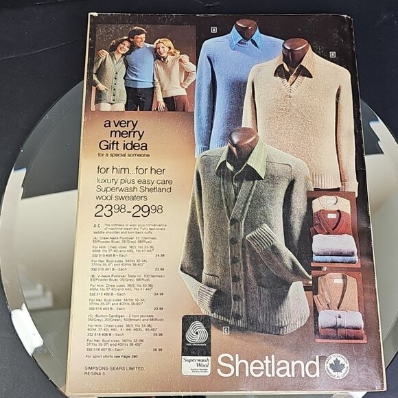 1979 SIMPSONS SEARS Christmas WishBook Retail Advertisement Catalogue Canada - Picture 16 of 16